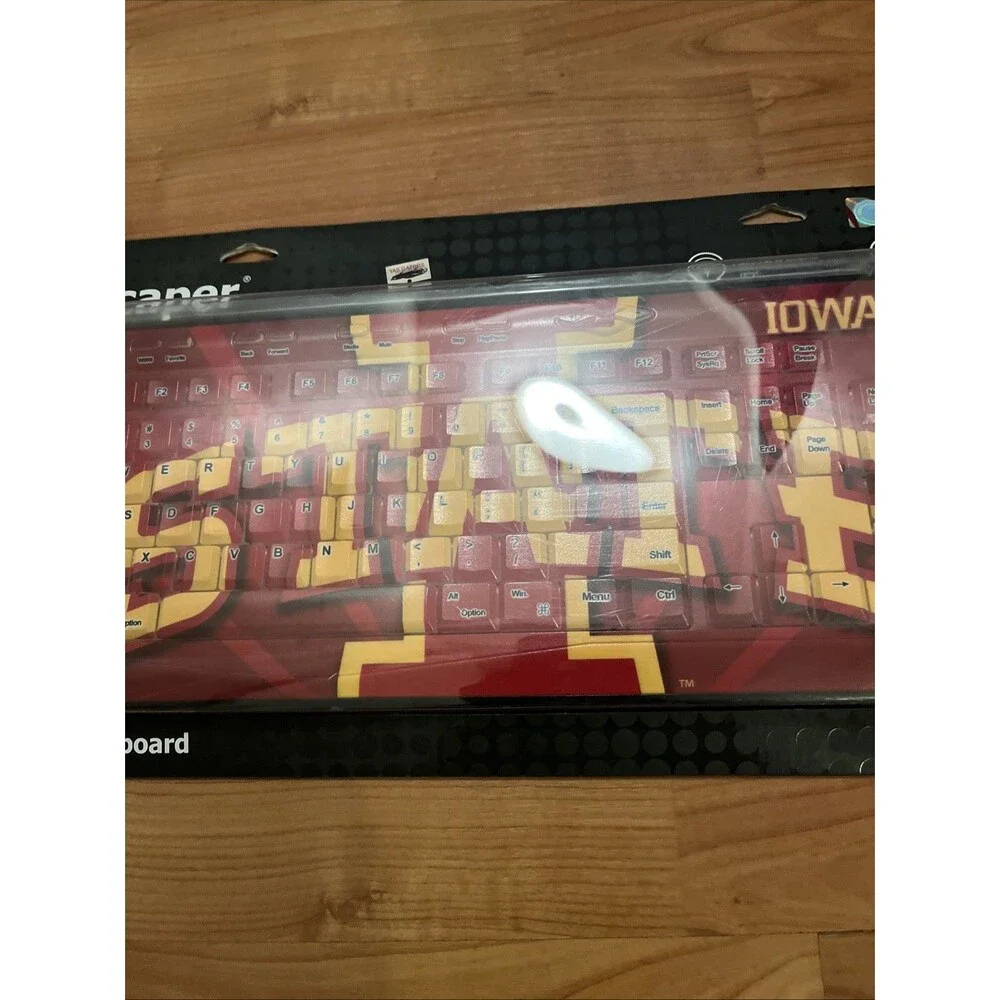 Keyscraper University Of Iowa State Cyclones Wireless Keyboard Mac PC NCAA